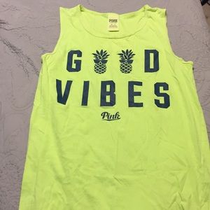 Pink tank top